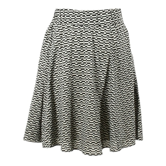 Ranna Gill Anthropologie Boho Full Flowy Geometric Print Mini Skirt Size XS - Picture 2 of 9